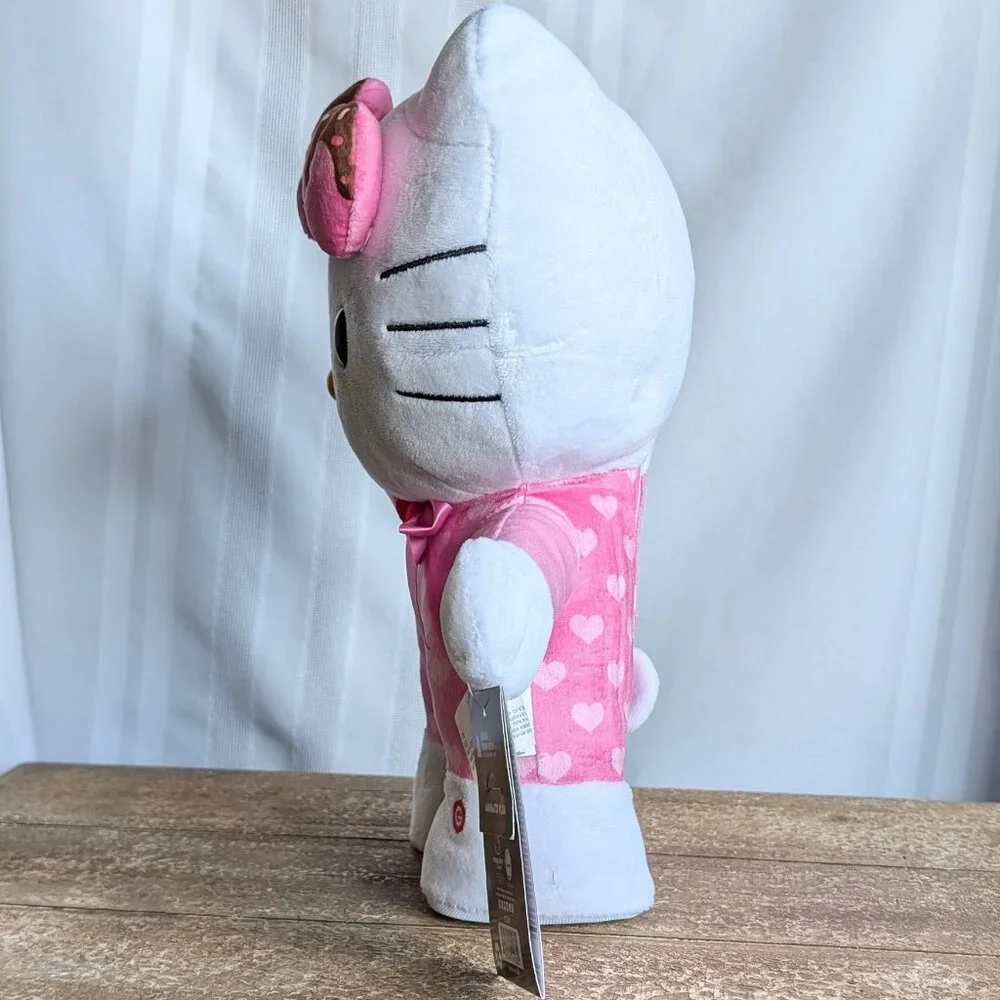 Sanrio Hello Kitty Valentines Day Animated Side Stepper Plush NWT - Picture 4 of 8
